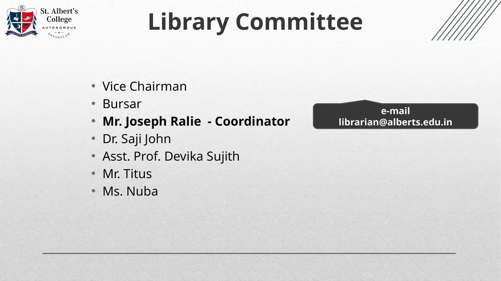 College Officials (2023- 2024) Changes in the - slide 49 of 74