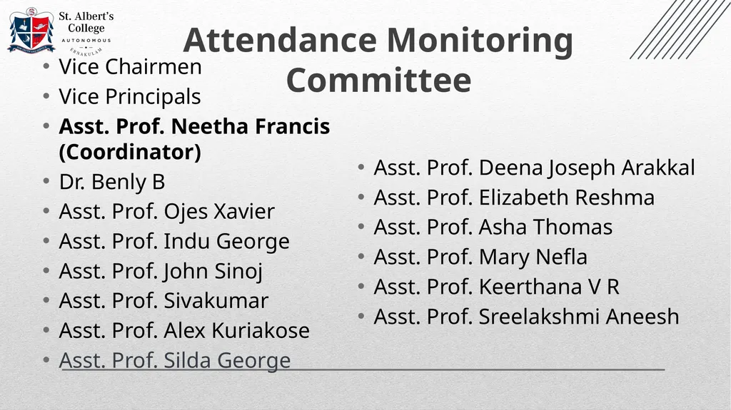 College Officials (2023- 2024) Changes in the - slide 64 of 74