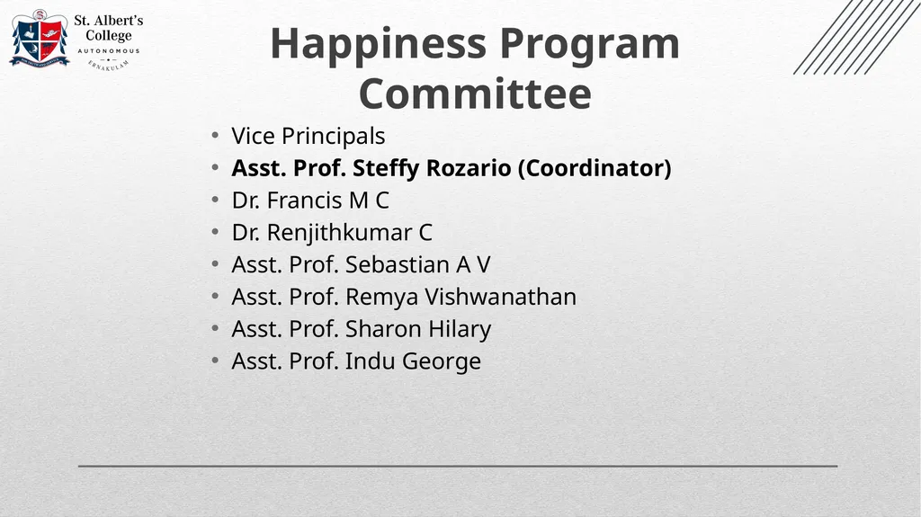 College Officials (2023- 2024) Changes in the - slide 58 of 74