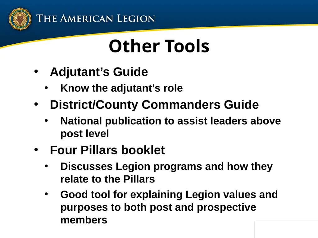 Post Commander Course Updated April 2020 Getting - slide 13 of 88
