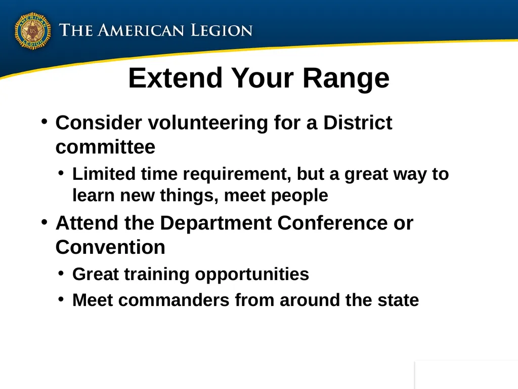Post Commander Course Updated April 2020 Getting - slide 81 of 88