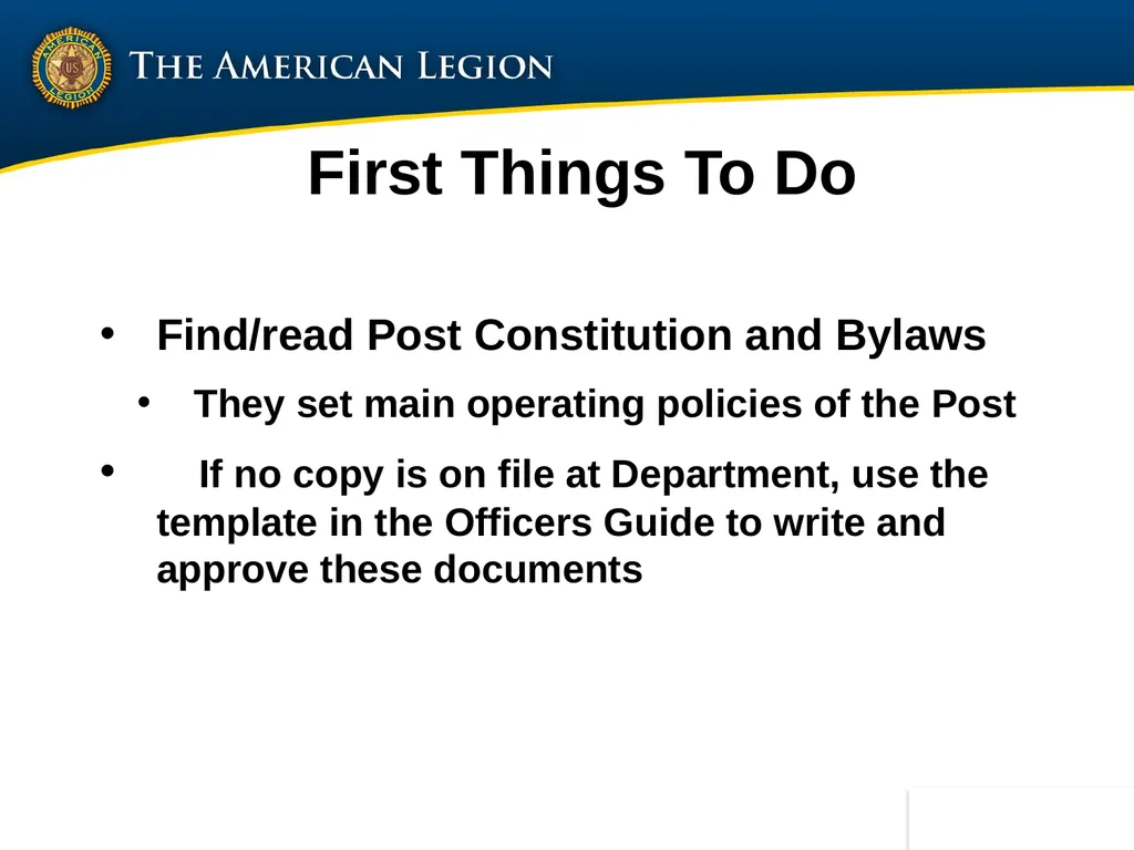 Post Commander Course Updated April 2020 Getting - slide 10 of 88
