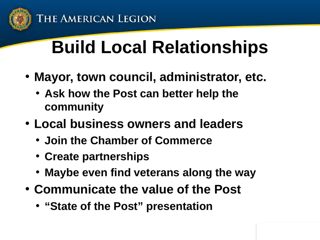 Post Commander Course Updated April 2020 Getting - slide 83 of 88