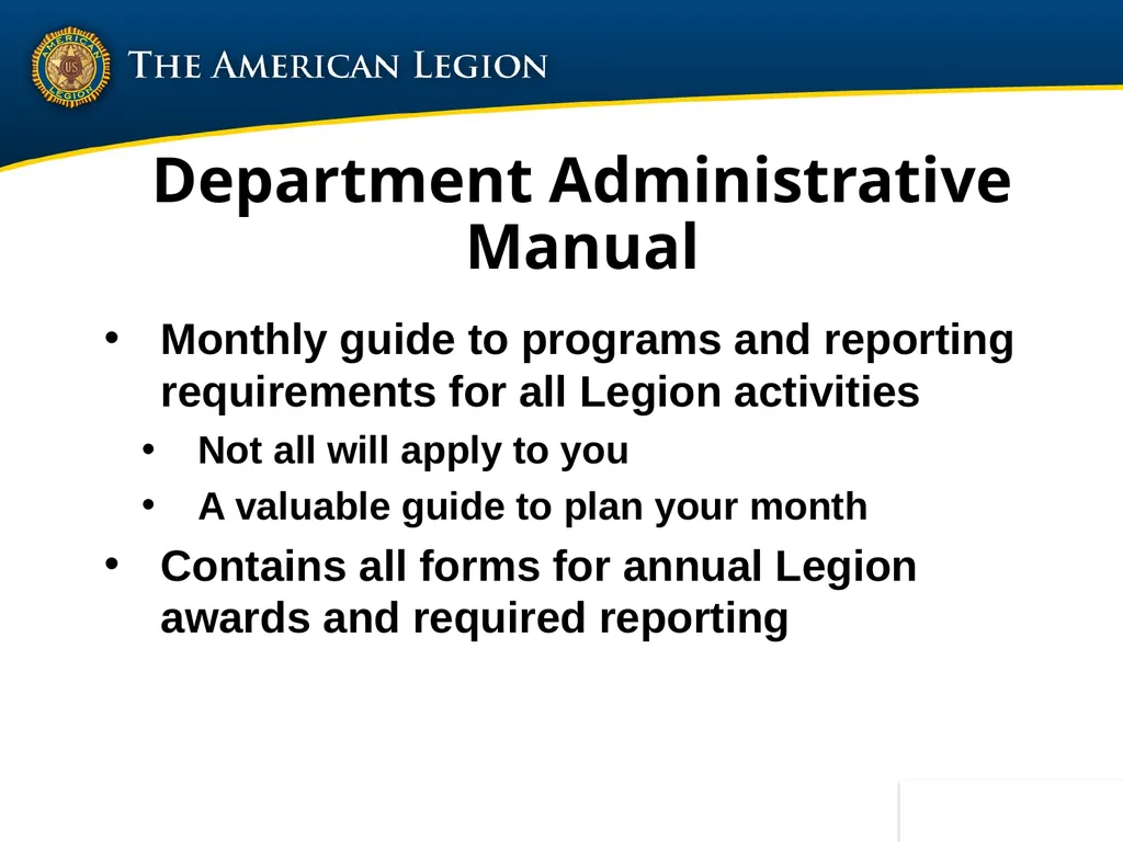 Post Commander Course Updated April 2020 Getting - slide 12 of 88