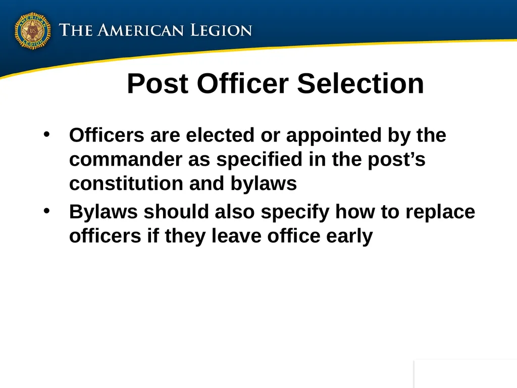 Post Commander Course Updated April 2020 Getting - slide 26 of 88