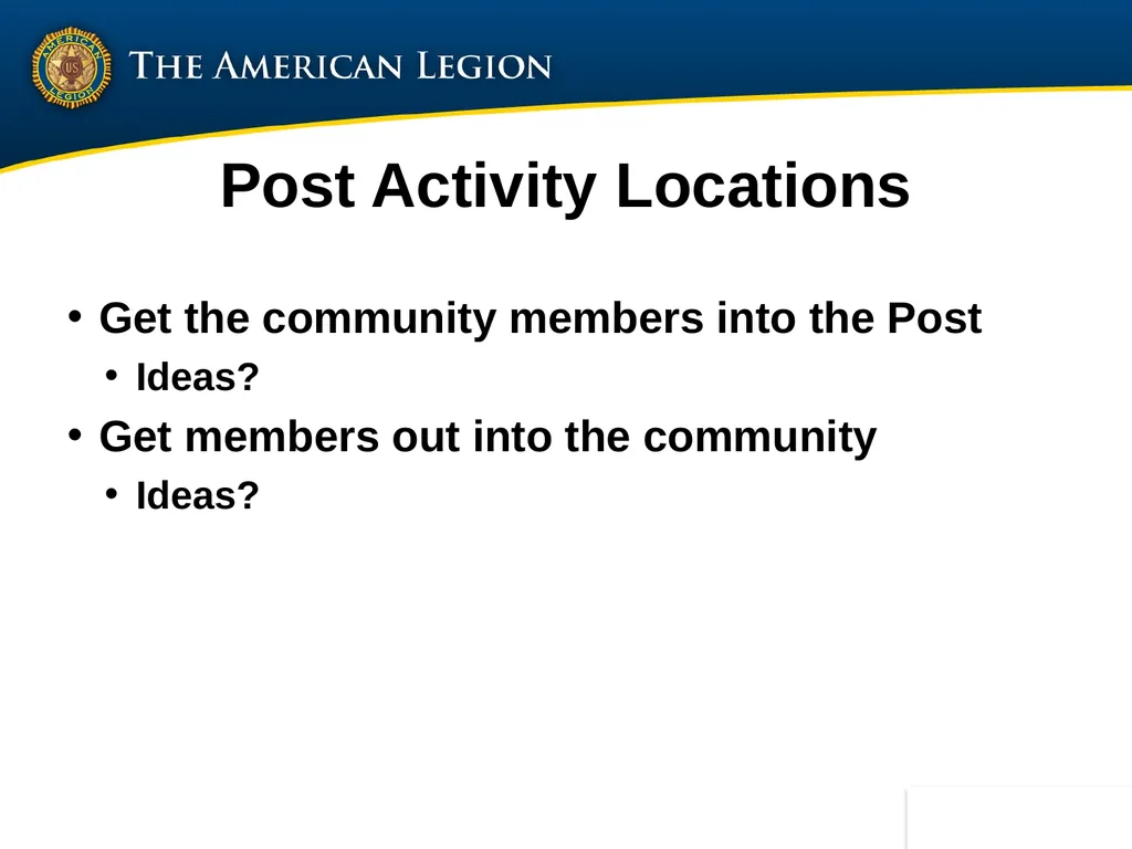 Post Commander Course Updated April 2020 Getting - slide 47 of 88