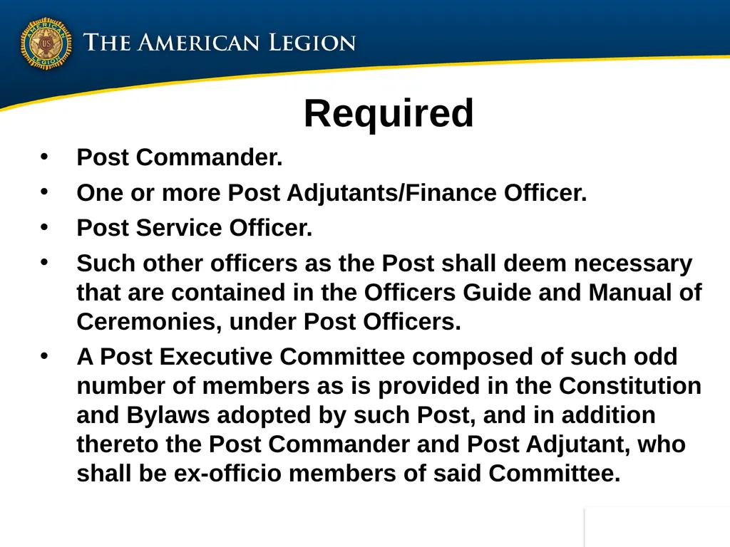 Post Commander Course Updated April 2020 Getting - slide 22 of 88