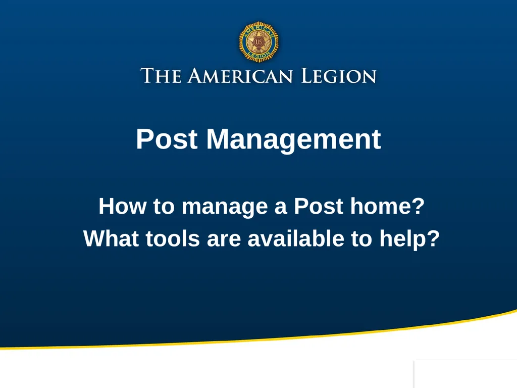 Post Commander Course Updated April 2020 Getting - slide 33 of 88