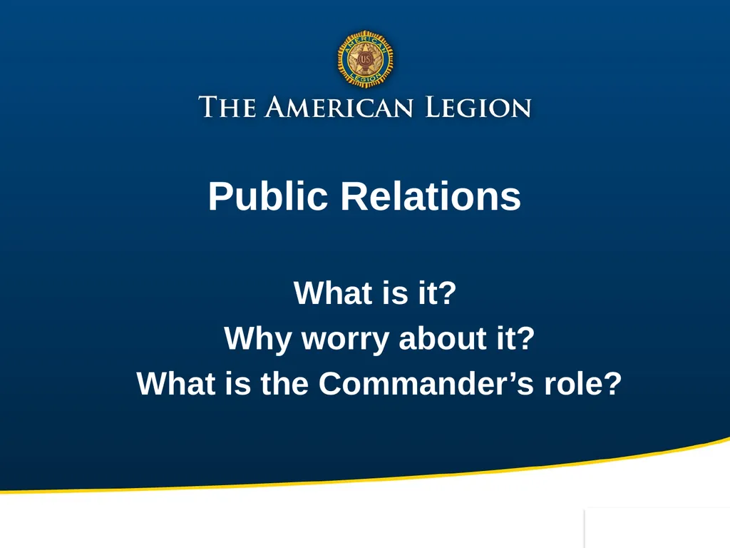 Post Commander Course Updated April 2020 Getting - slide 35 of 88