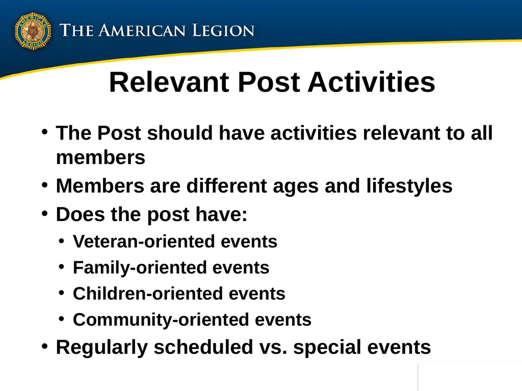 Post Commander Course Updated April 2020 Getting - slide 46 of 88