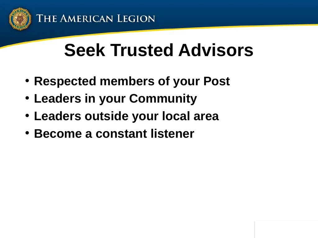 Post Commander Course Updated April 2020 Getting - slide 84 of 88