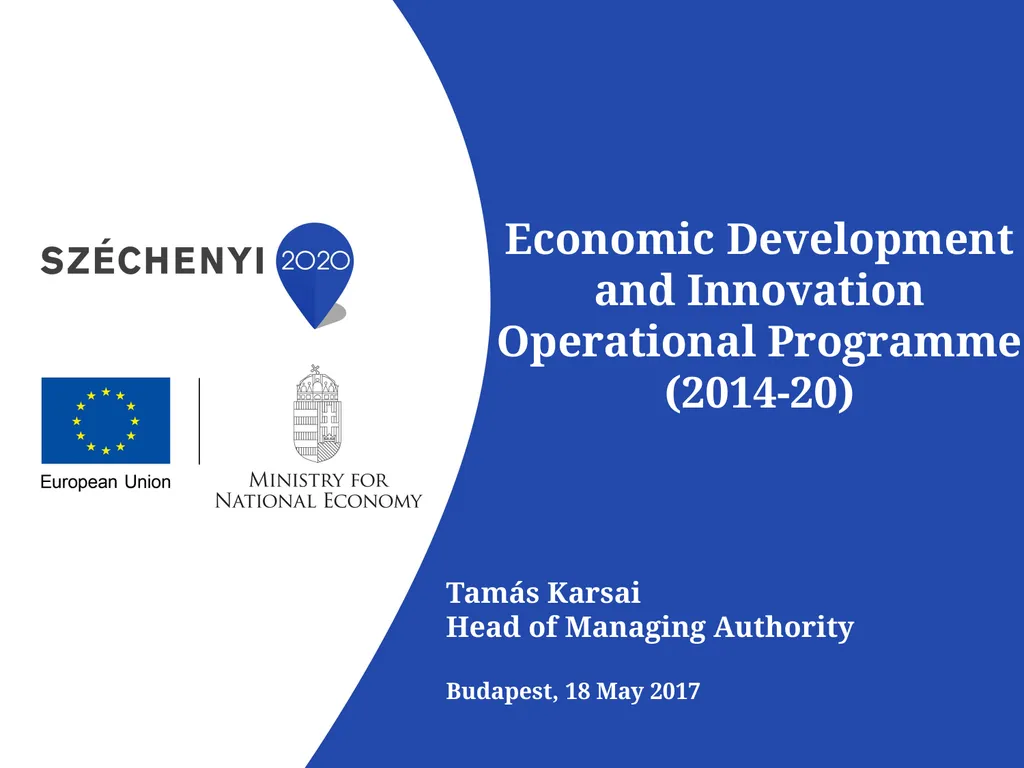 Economic Development and Innovation Operational - slide 1 of 25