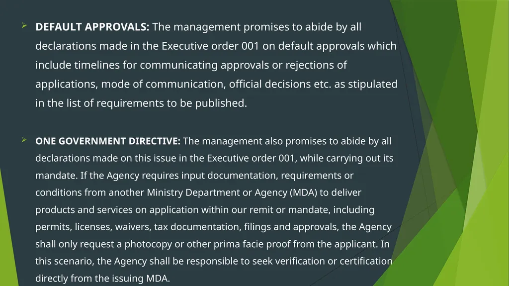 PRESIDENTIAL ENABLING BUSINESS ENVIRONMENT COUNCIL - slide 11 of 56