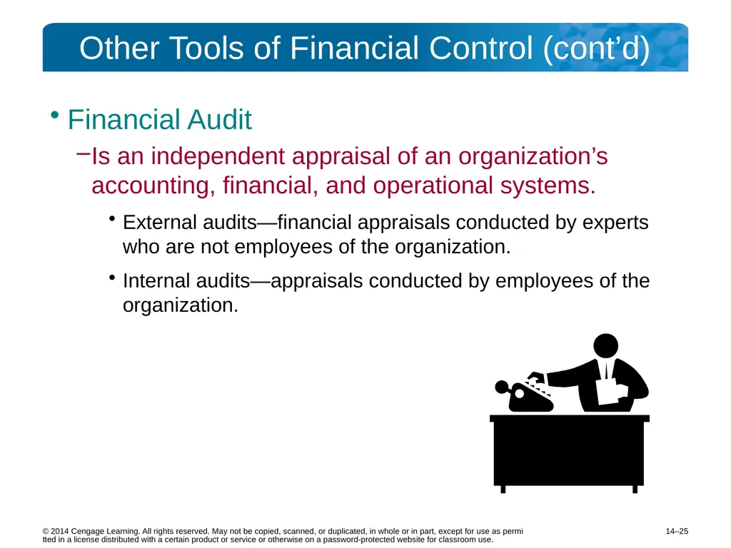 14–2 © 2014 Cengage Learning. All rights reserved. - slide 25 of 35