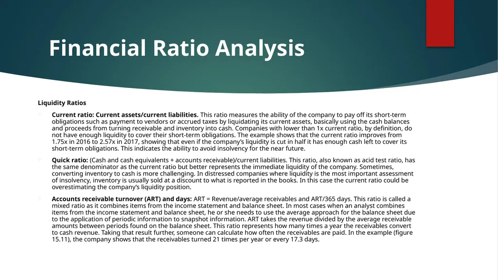 Chapter 16: Financial Statement Analysis Chapter - slide 28 of 35
