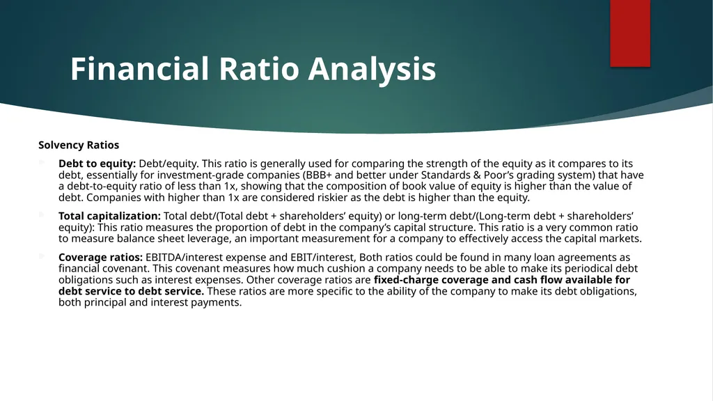 Chapter 16: Financial Statement Analysis Chapter - slide 30 of 35