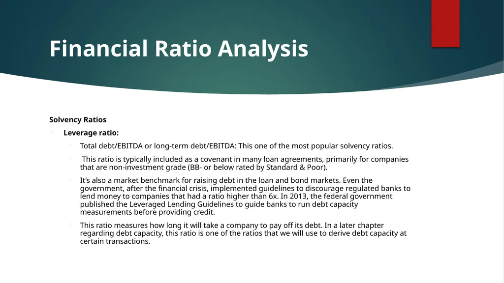 Chapter 16: Financial Statement Analysis Chapter - slide 31 of 35