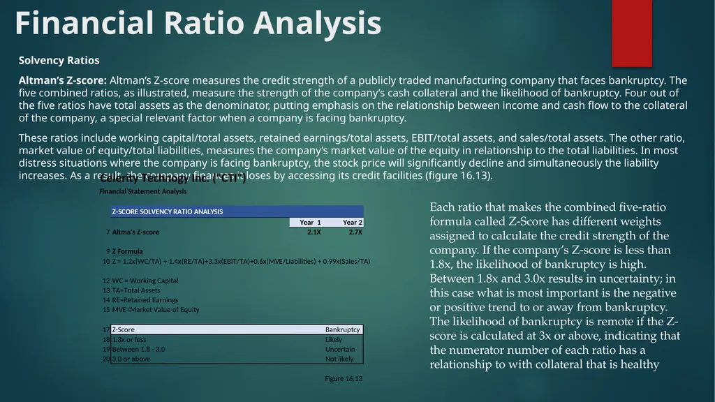 Chapter 16: Financial Statement Analysis Chapter - slide 32 of 35