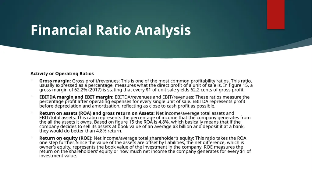 Chapter 16: Financial Statement Analysis Chapter - slide 34 of 35
