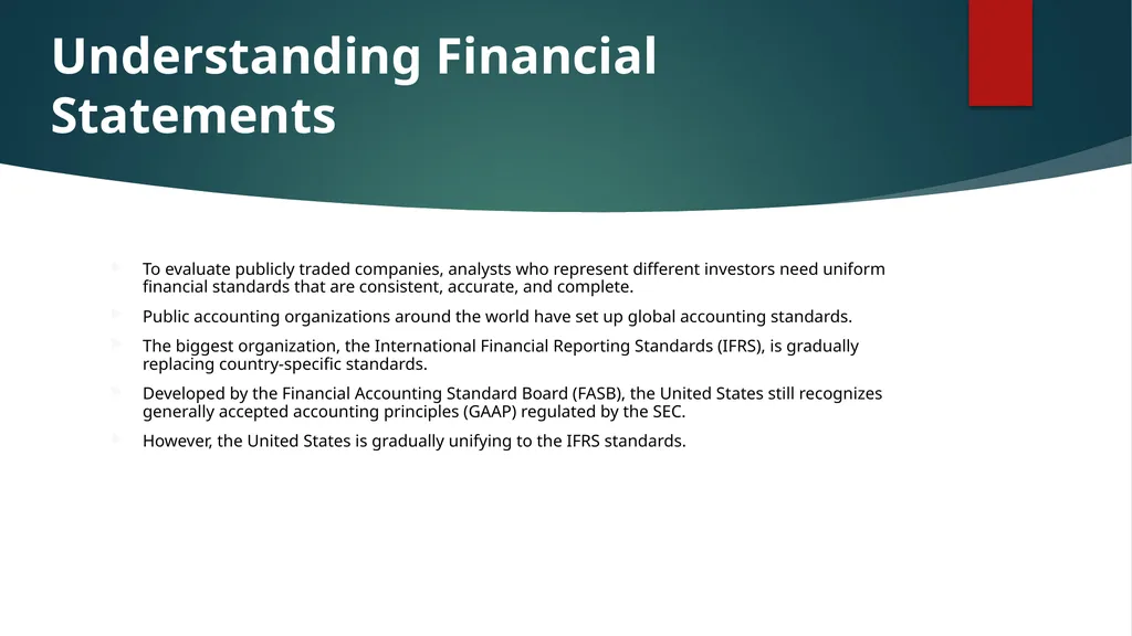 Chapter 16: Financial Statement Analysis Chapter - slide 3 of 35