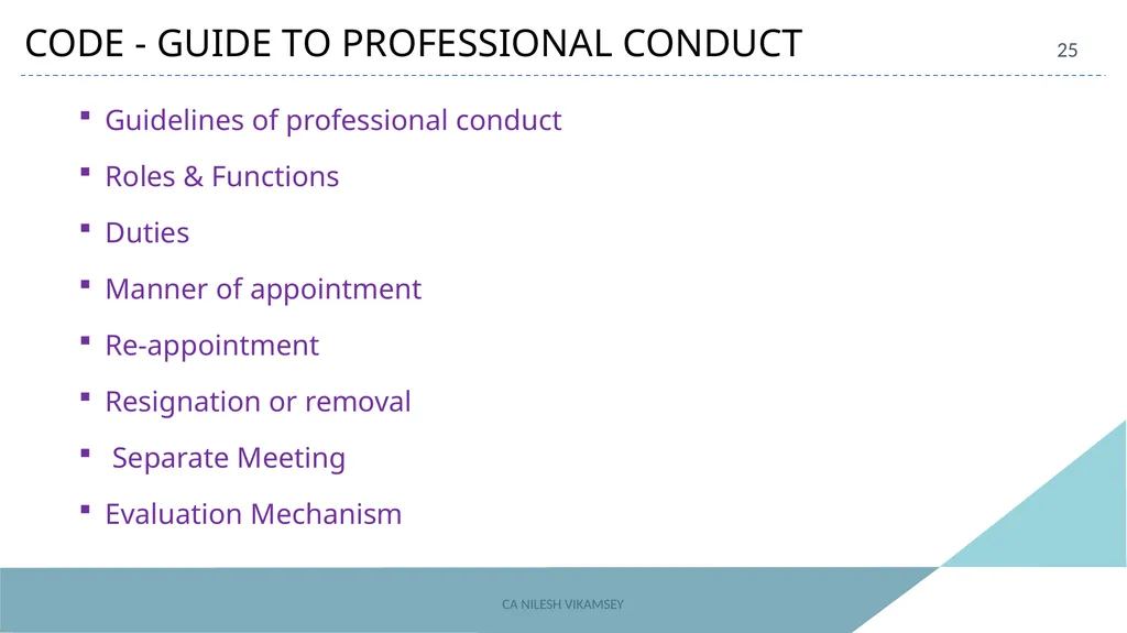 ACAE Corporate Laws Virtual Conclave September 16, - slide 25 of 82