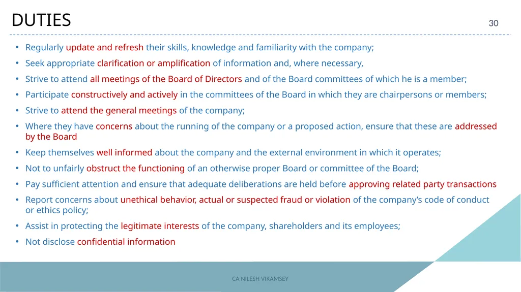 ACAE Corporate Laws Virtual Conclave September 16, - slide 30 of 82