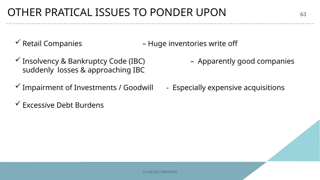 ACAE Corporate Laws Virtual Conclave September 16, - slide 63 of 82