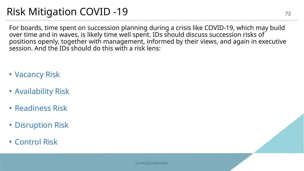 ACAE Corporate Laws Virtual Conclave September 16, - slide 72 of 82