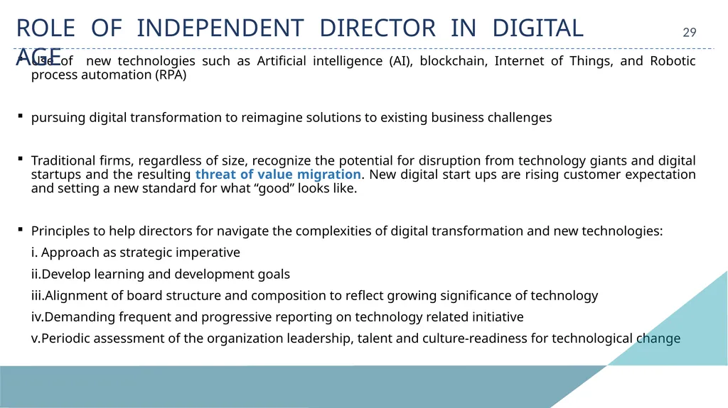 ACAE Corporate Laws Virtual Conclave September 16, - slide 29 of 82