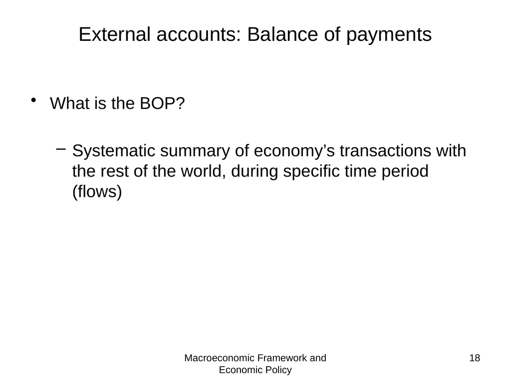 Tunisia - Macroeconomic and Fiscal Framework Mario - slide 18 of 31