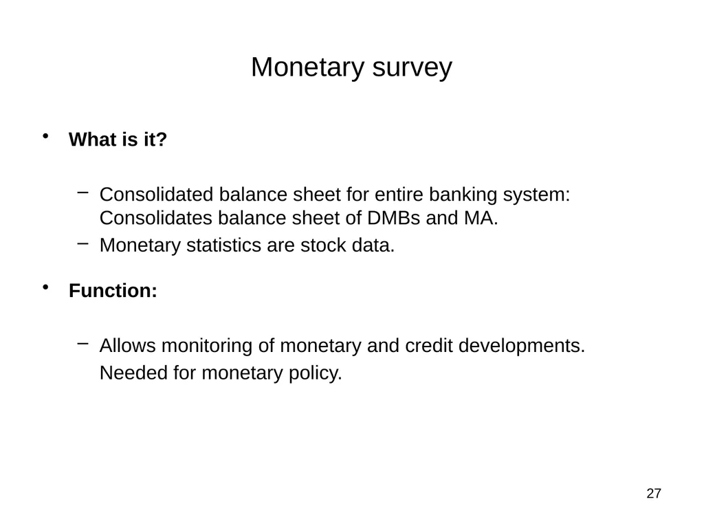 Tunisia - Macroeconomic and Fiscal Framework Mario - slide 27 of 31