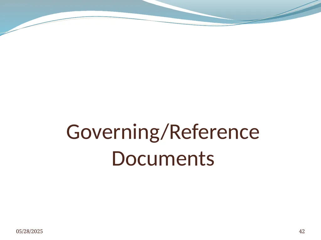 2016 BNAR Officer and Director Workshop Contents - slide 42 of 52