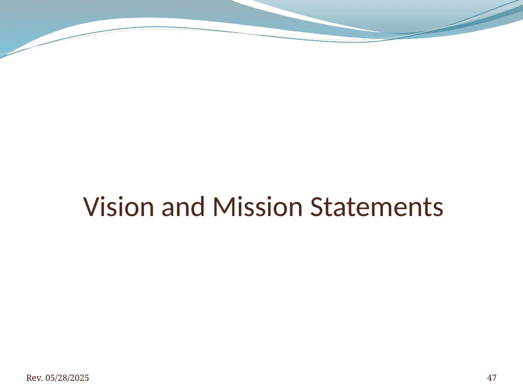2016 BNAR Officer and Director Workshop Contents - slide 47 of 52