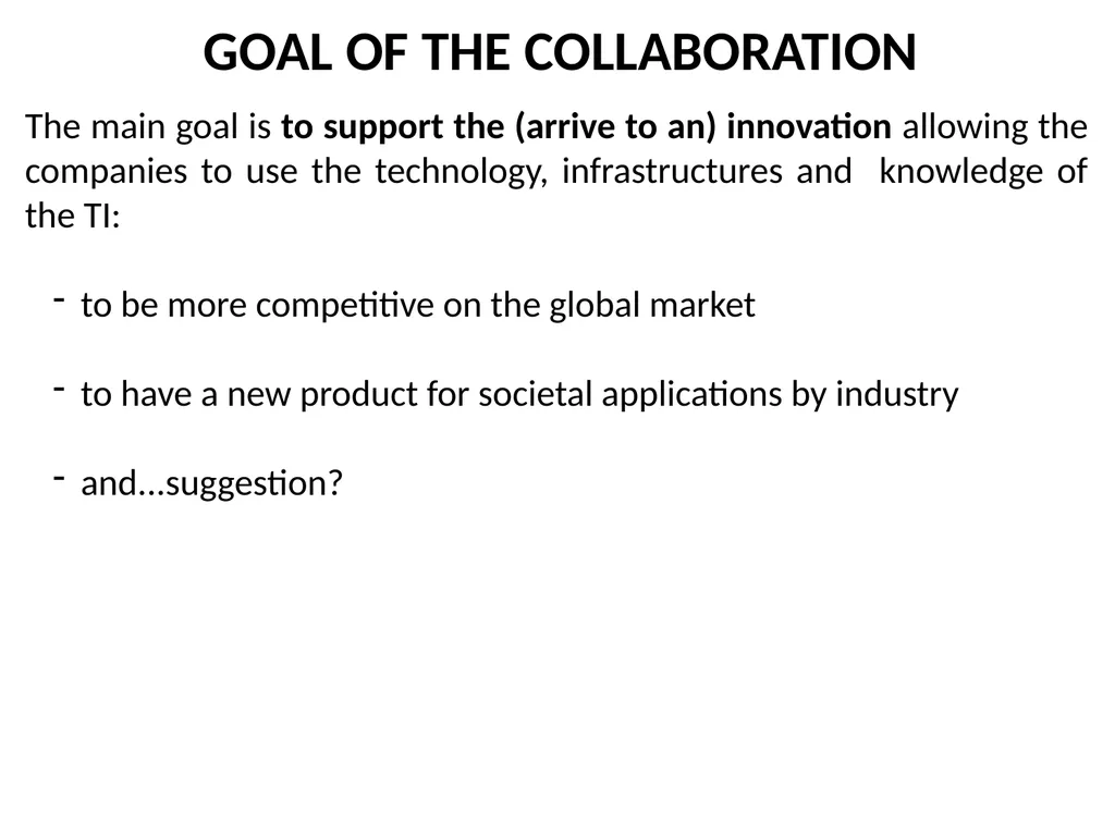 WP 4.3: OBJECTIVES, PROPOSALS AND TOPICS TO BE - slide 16 of 19