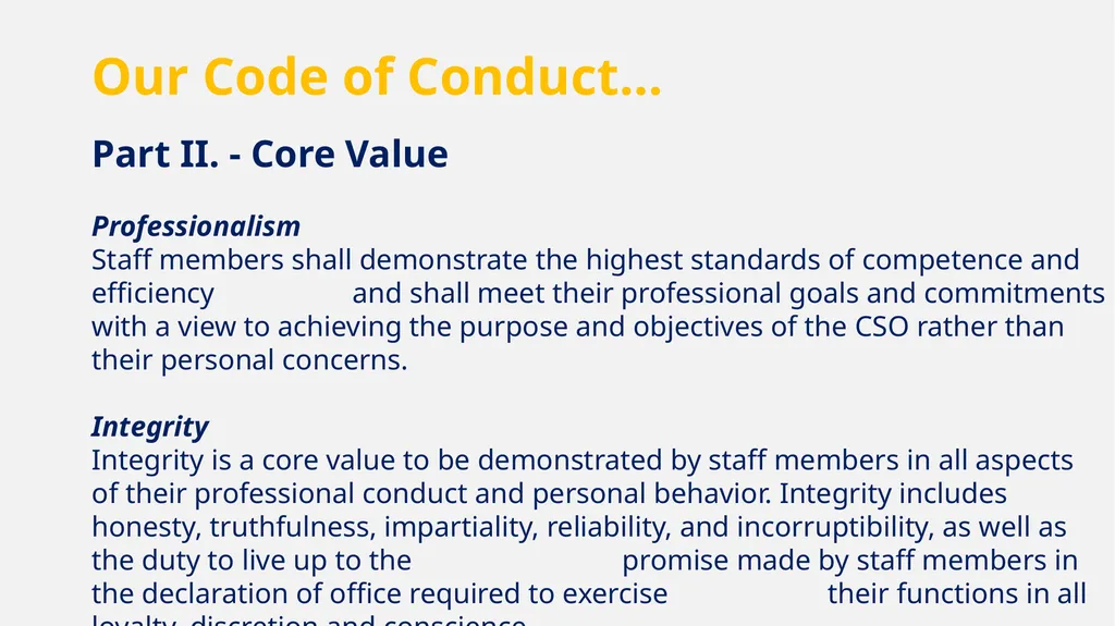 Workshop on Strengthening Human Resource - slide 29 of 65