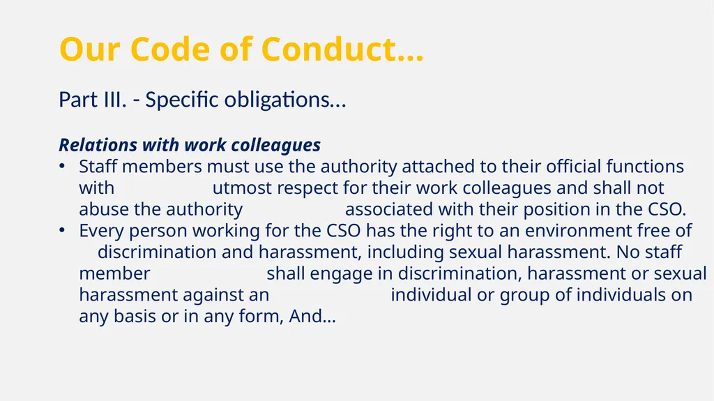 Workshop on Strengthening Human Resource - slide 33 of 65