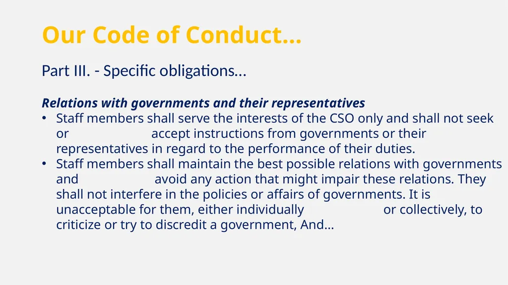 Workshop on Strengthening Human Resource - slide 34 of 65