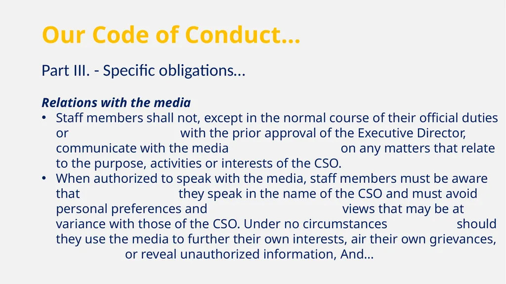 Workshop on Strengthening Human Resource - slide 35 of 65