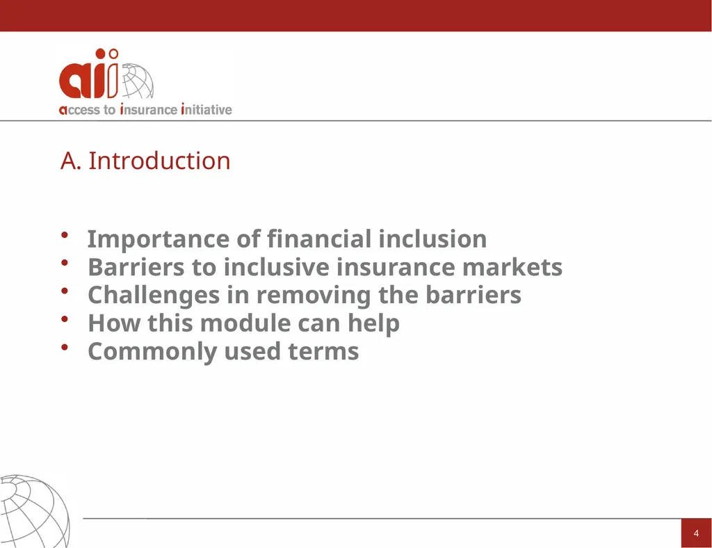 Regulation and Supervision Supporting Inclusive - slide 4 of 119