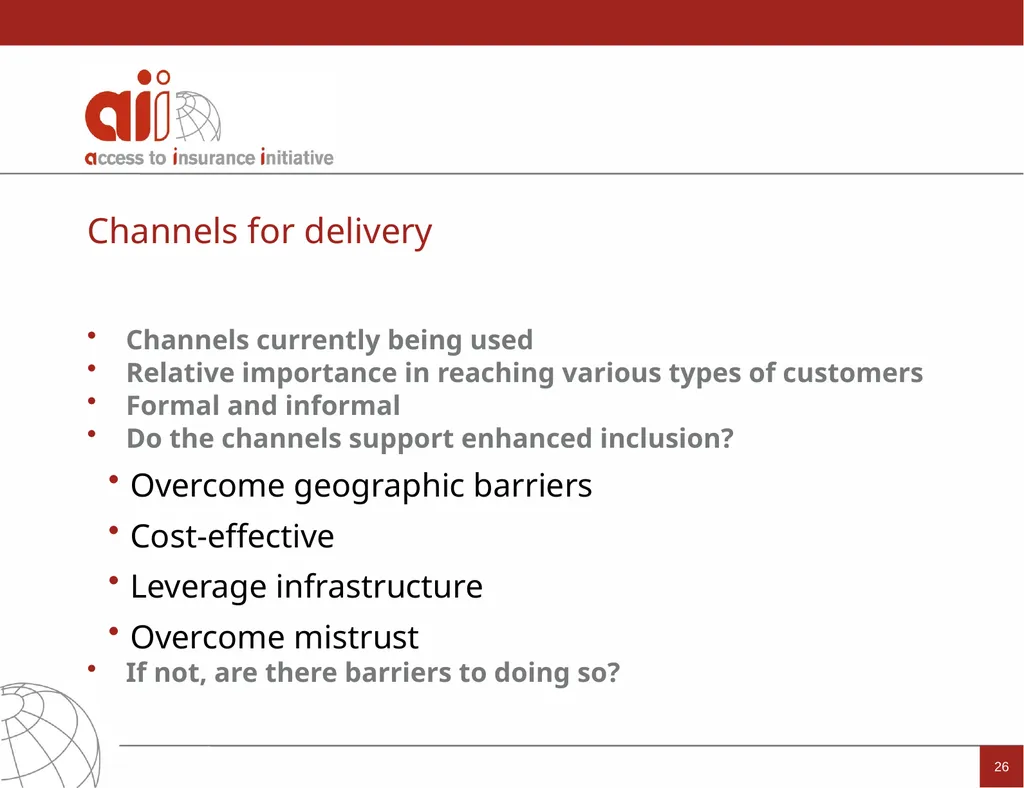 Regulation and Supervision Supporting Inclusive - slide 26 of 119