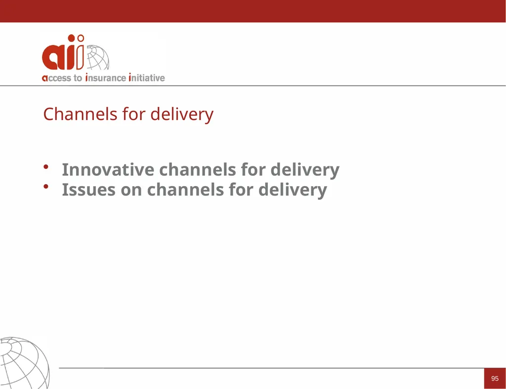 Regulation and Supervision Supporting Inclusive - slide 95 of 119