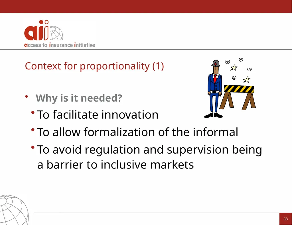 Regulation and Supervision Supporting Inclusive - slide 38 of 119