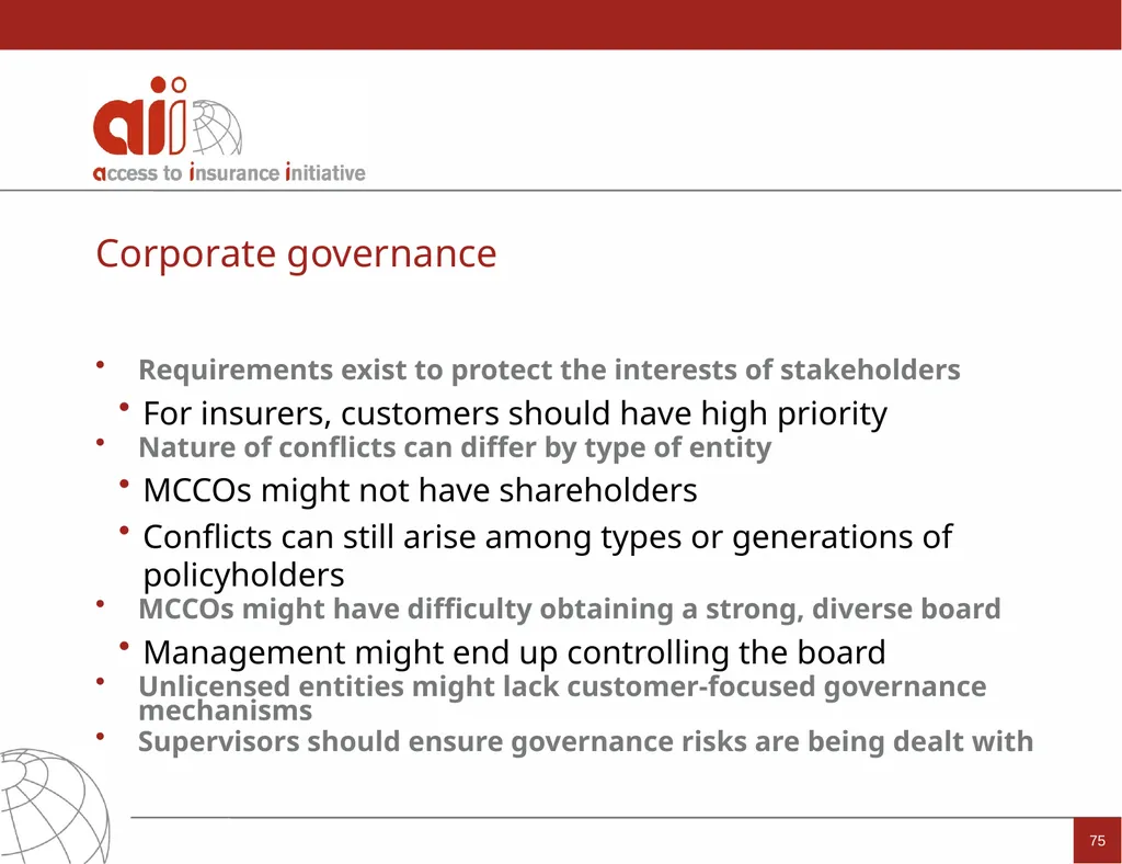 Regulation and Supervision Supporting Inclusive - slide 75 of 119