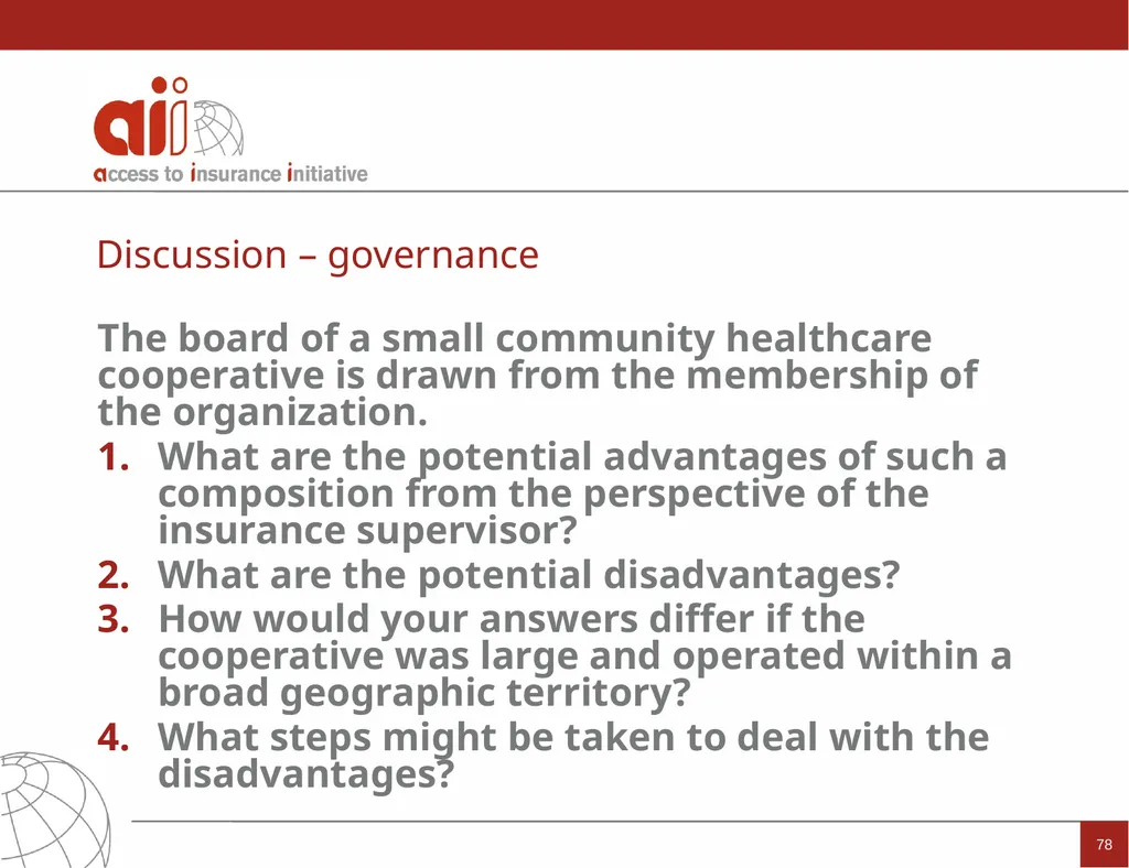 Regulation and Supervision Supporting Inclusive - slide 78 of 119
