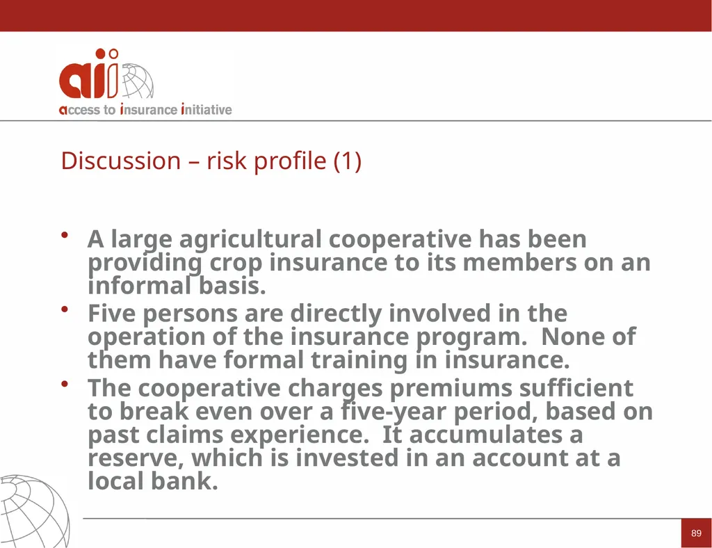 Regulation and Supervision Supporting Inclusive - slide 89 of 119