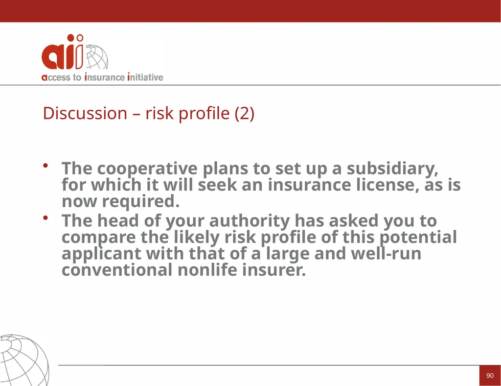 Regulation and Supervision Supporting Inclusive - slide 90 of 119