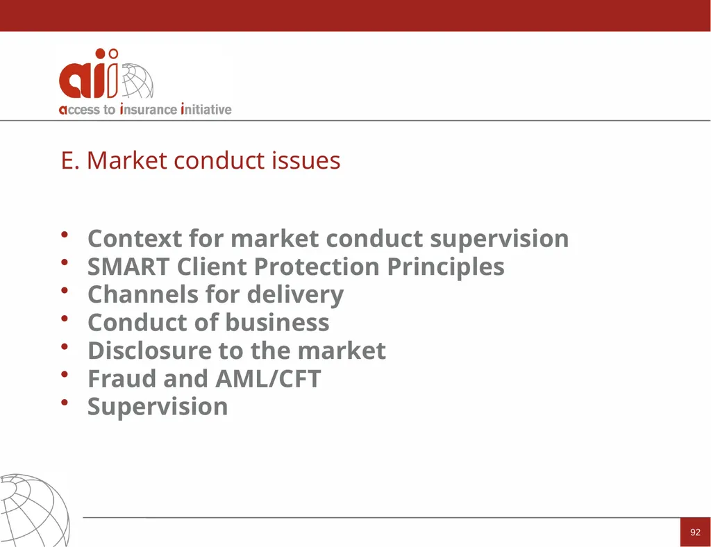 Regulation and Supervision Supporting Inclusive - slide 92 of 119