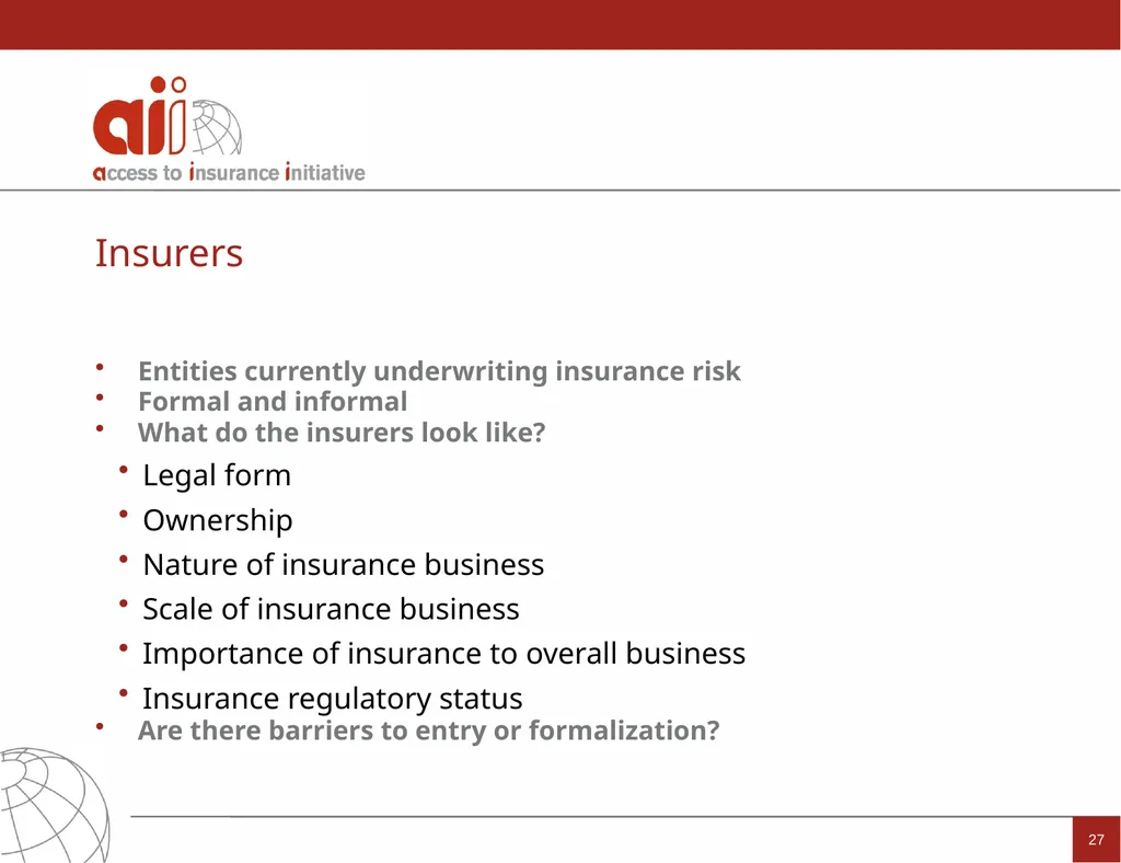 Regulation and Supervision Supporting Inclusive - slide 27 of 119