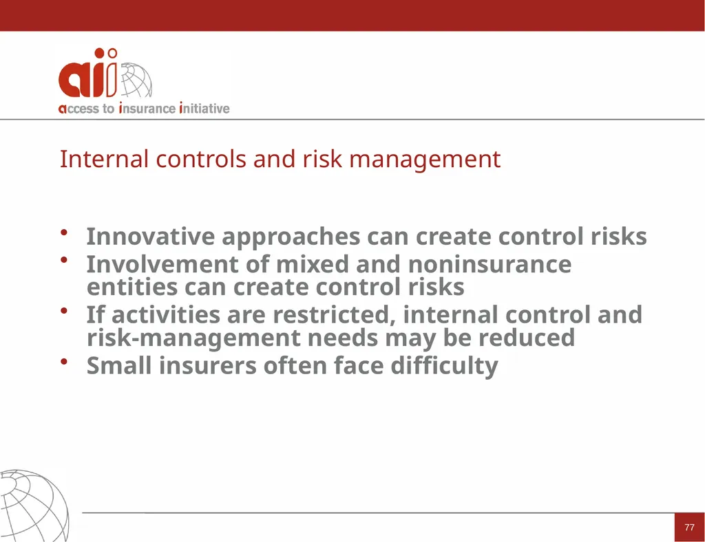Regulation and Supervision Supporting Inclusive - slide 77 of 119