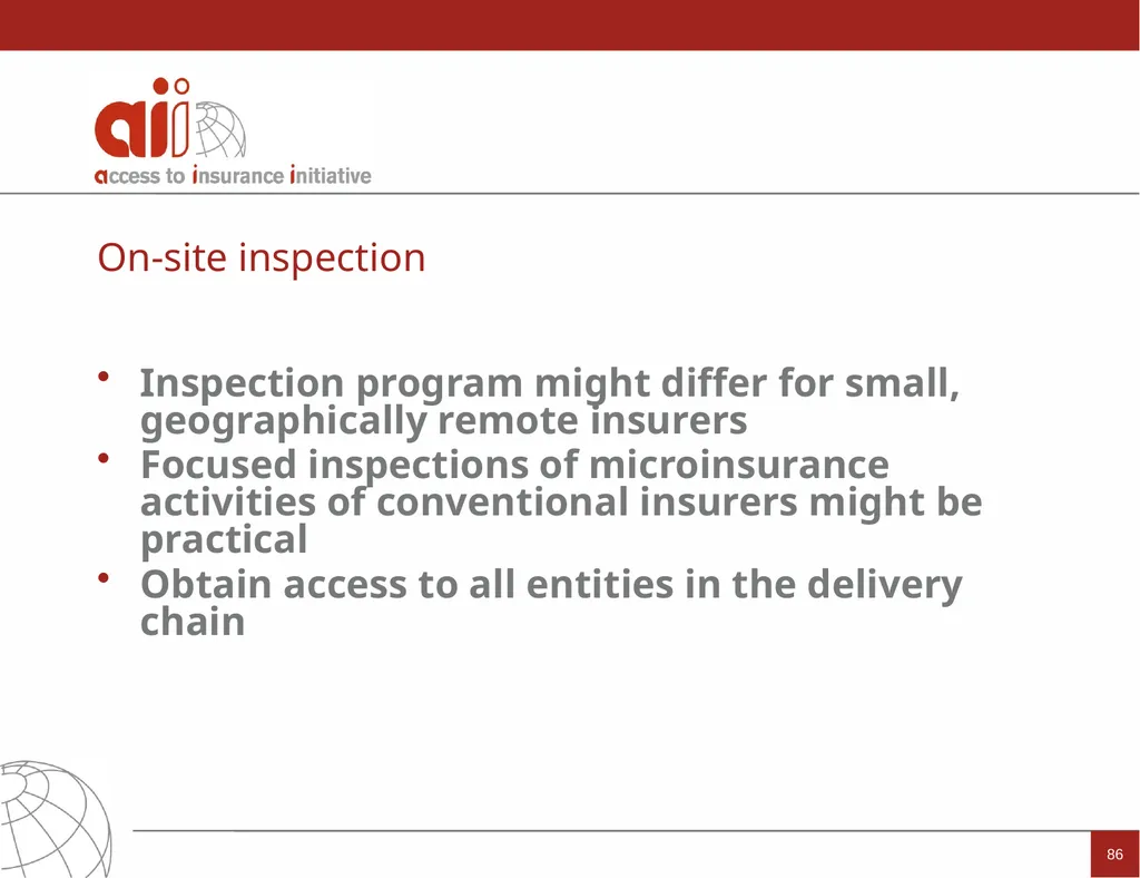 Regulation and Supervision Supporting Inclusive - slide 86 of 119